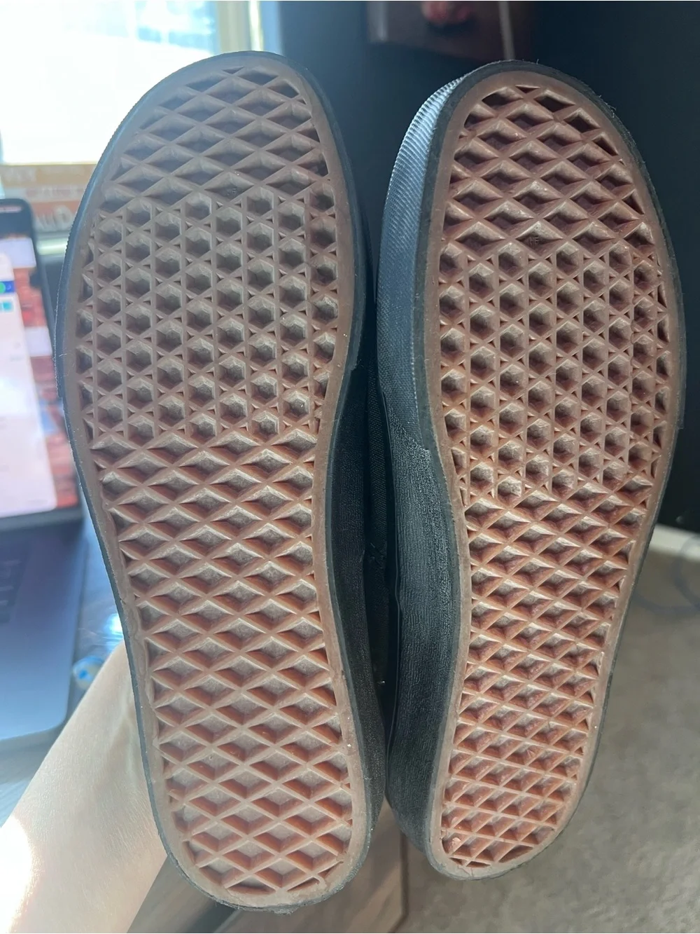 Blackout Lace-Up Vans
